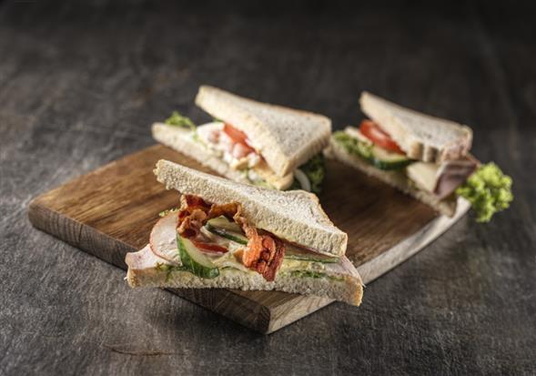 Trekant sandwich (toastbrød)